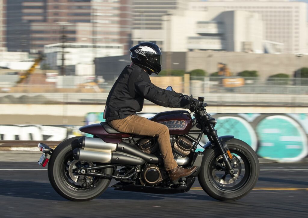 Harley-Davidson Sportster S Riding Position