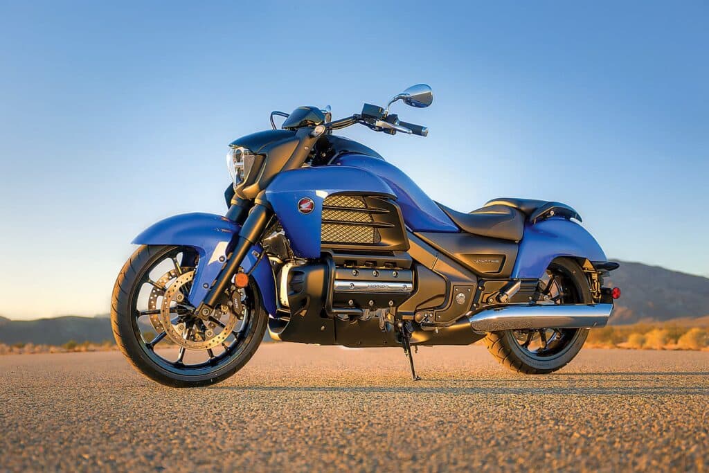 Honda Valkyrie GL1800 blue