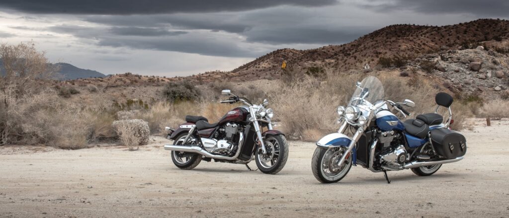 Triumph Thunderbird Buyers Guide — Commander and LT side by side