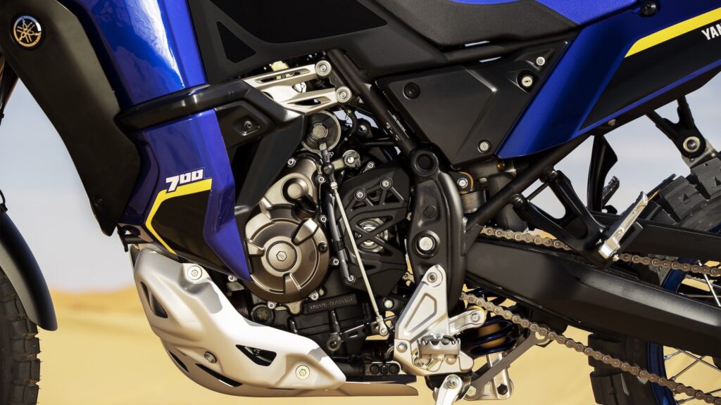 2022 Yamaha XTZ700 Ténéré 700 World Raid Detail Engine