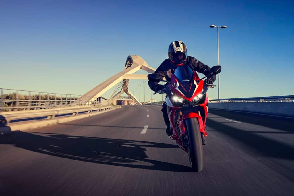 Riding the Honda CBR500R