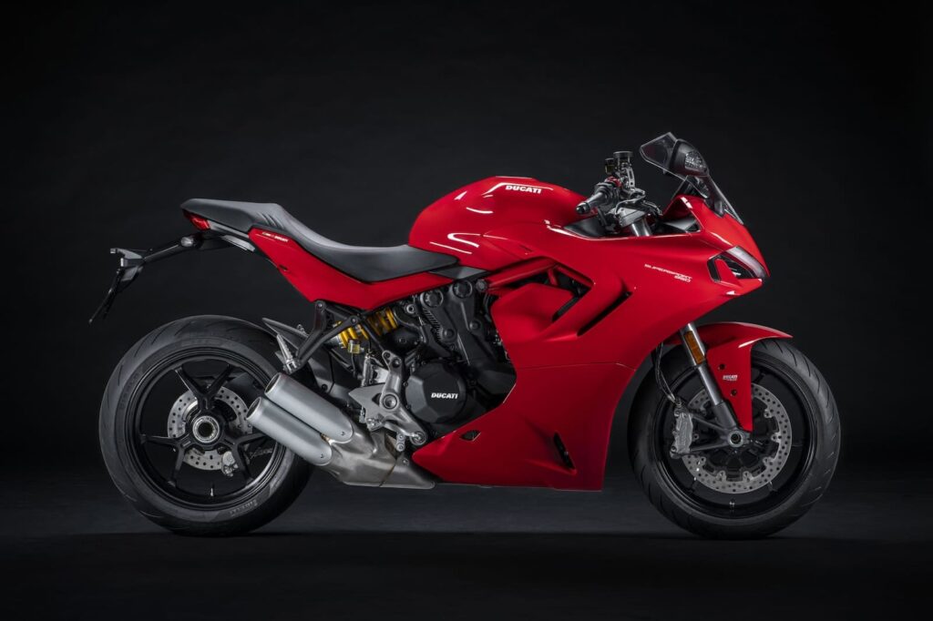 2021 Red Ducati Supersport 950 standard
