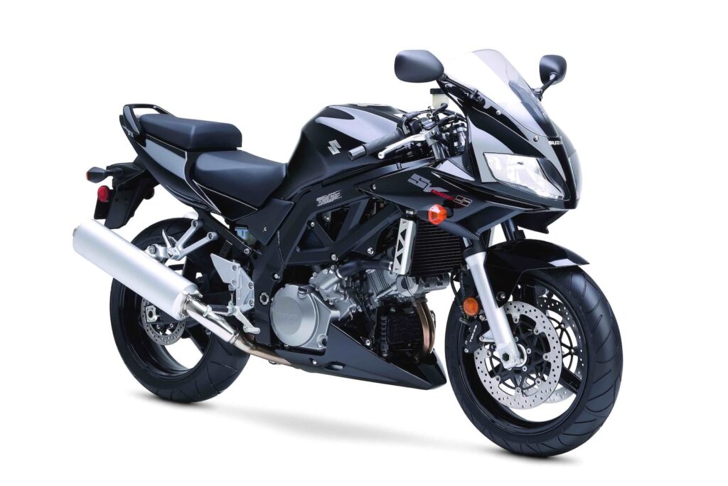 Black 2007 Suzuki SV1000S