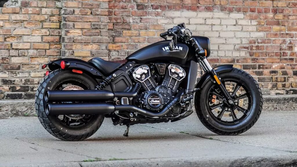 2018 2019 Indian Scout Bobber black