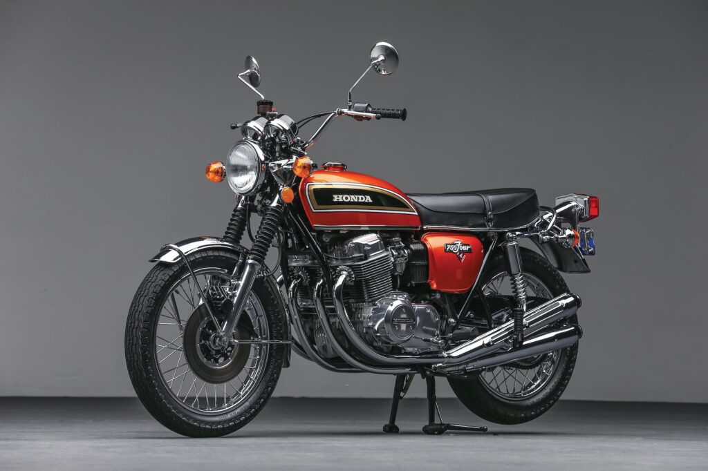 Honda CB750 Four LHS diagonal static copy