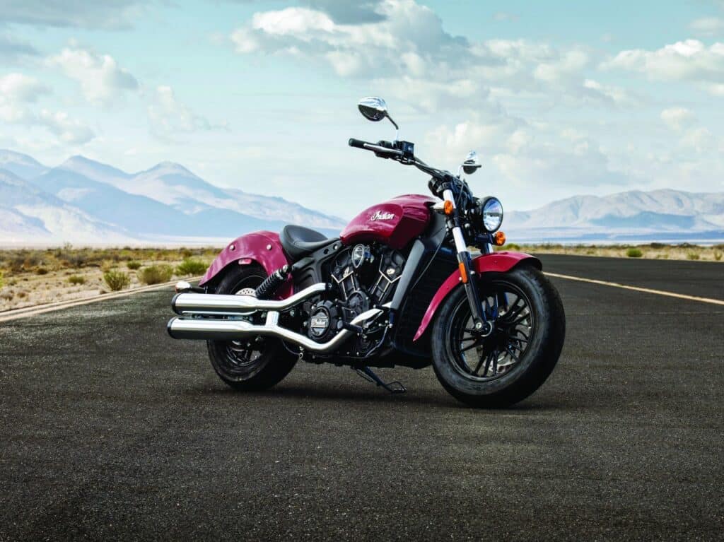Indian Scout Sixty 2016 red