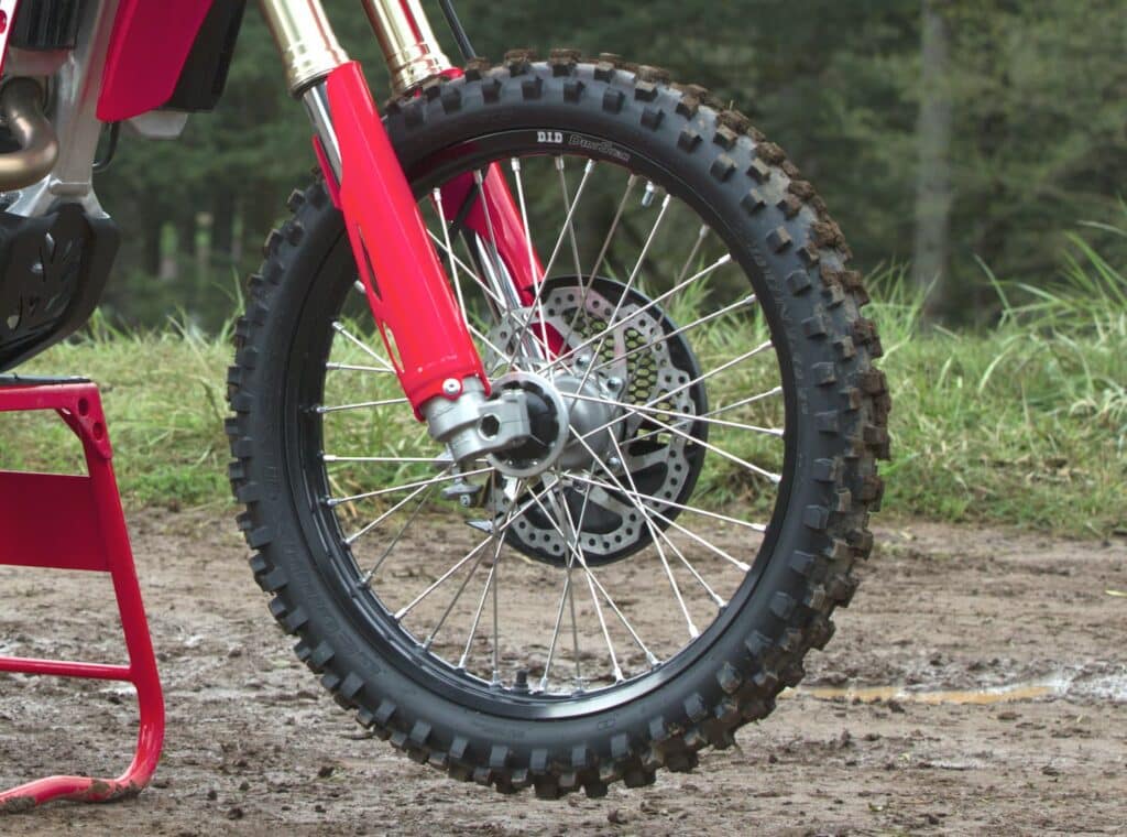 Honda CRF450R wave perforated front disc