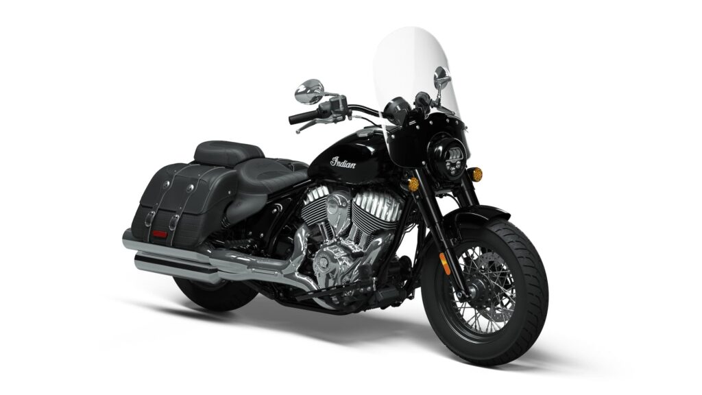 Indian Super Chief Limited Black Metallic front 3-4