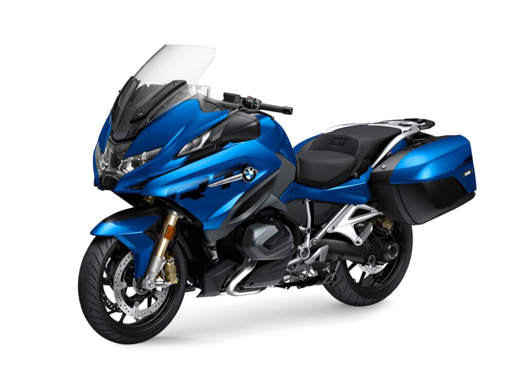 2020 BMW R 1250 RT Sport blue LHS