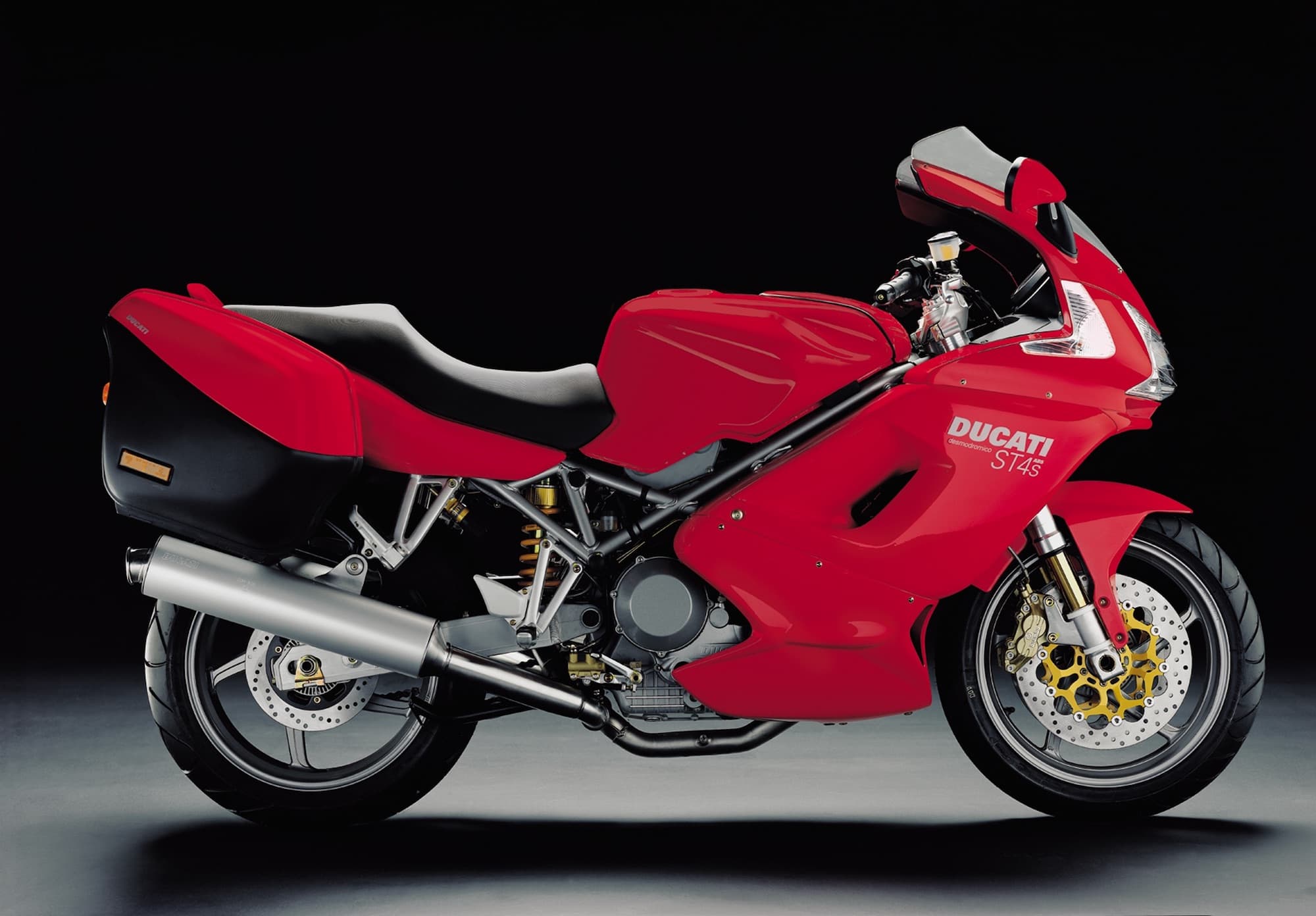Ducati ST4s ABS RHS with luggage