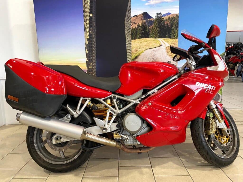 Ducati ST4s for sale rhs with luggage