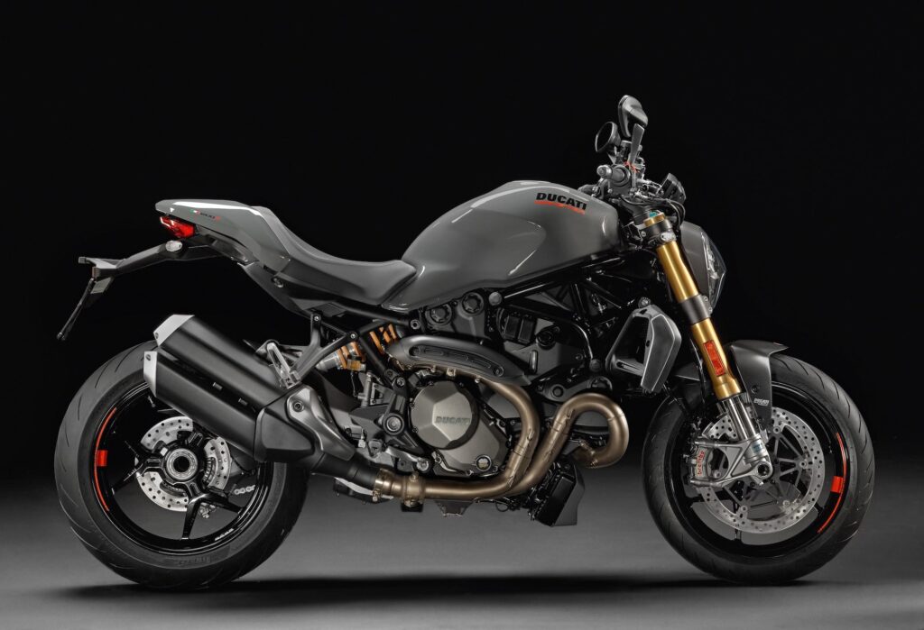 2017-2020 Ducati Monster 1200 S Grey RHS studio