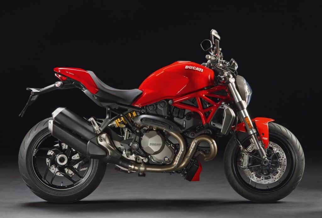 2017-2020 (MY18) Ducati Monster 1200 base model Red RHS