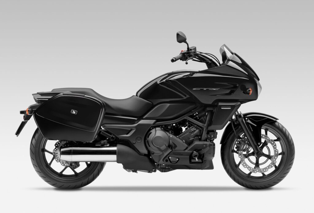 Honda CTX700 Black RHS Studio