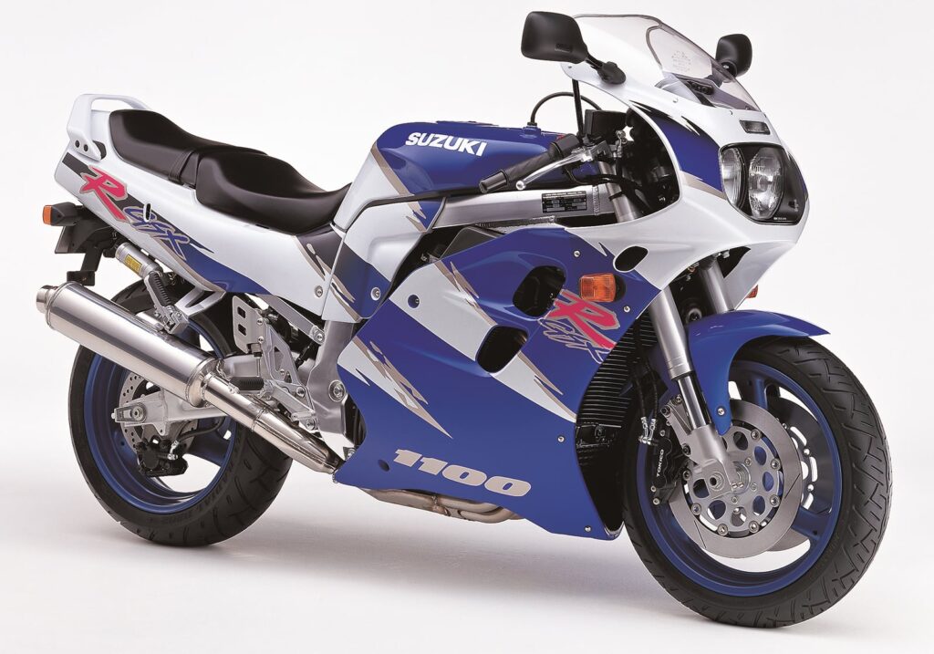 1993 Suzuki GSX-R 1100 with liquid cooling