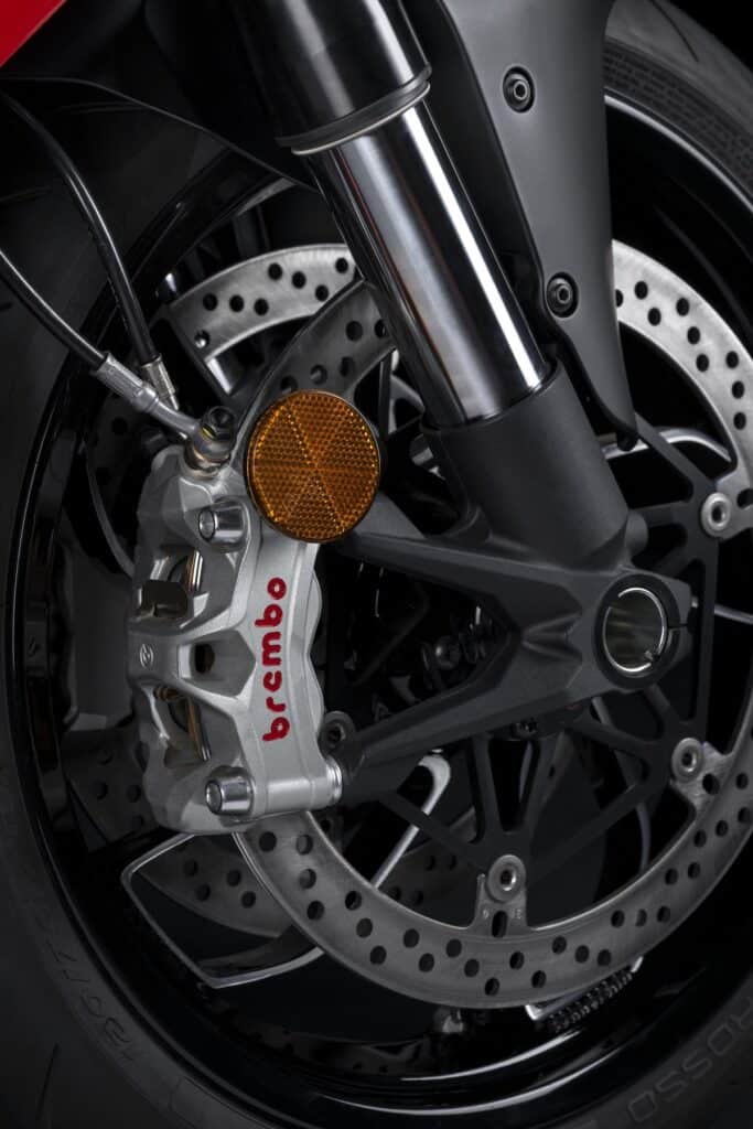 Ducati Diavel V4 Detail Brake and Suspension