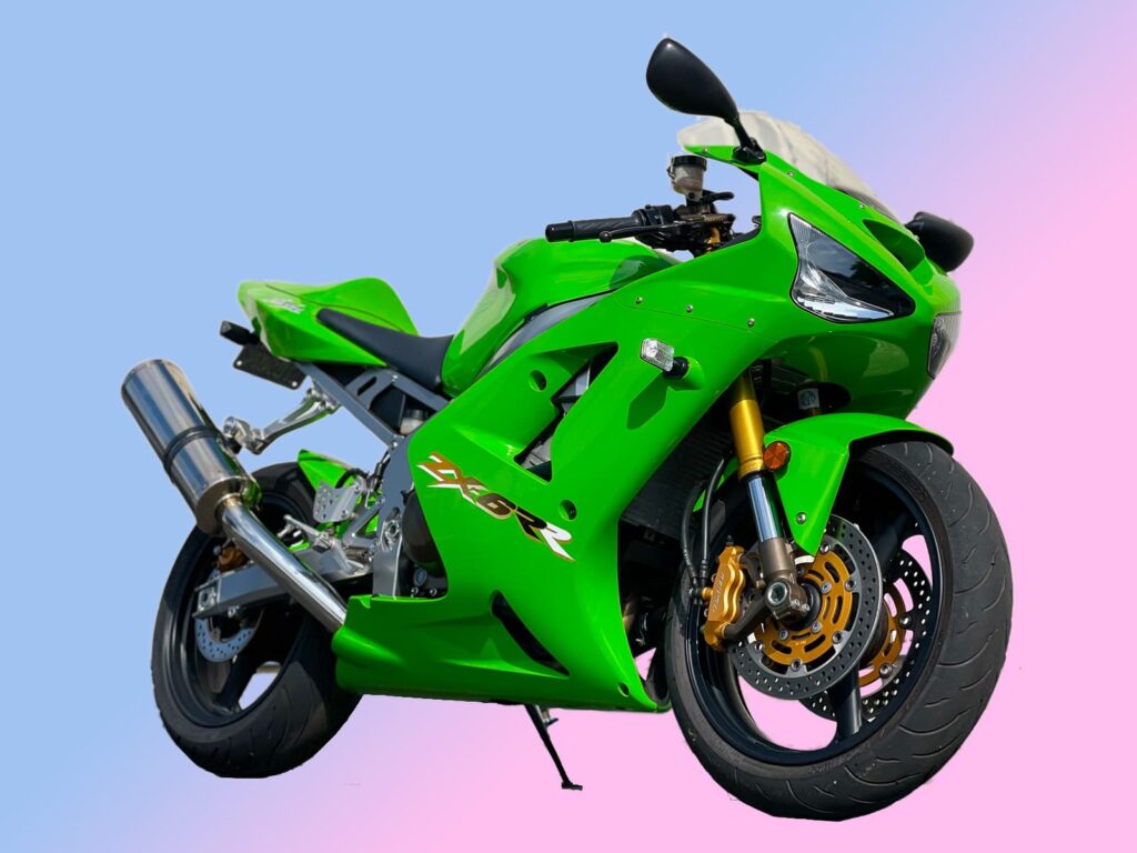 2003 Kawasaki Ninja ZX-6RR Green