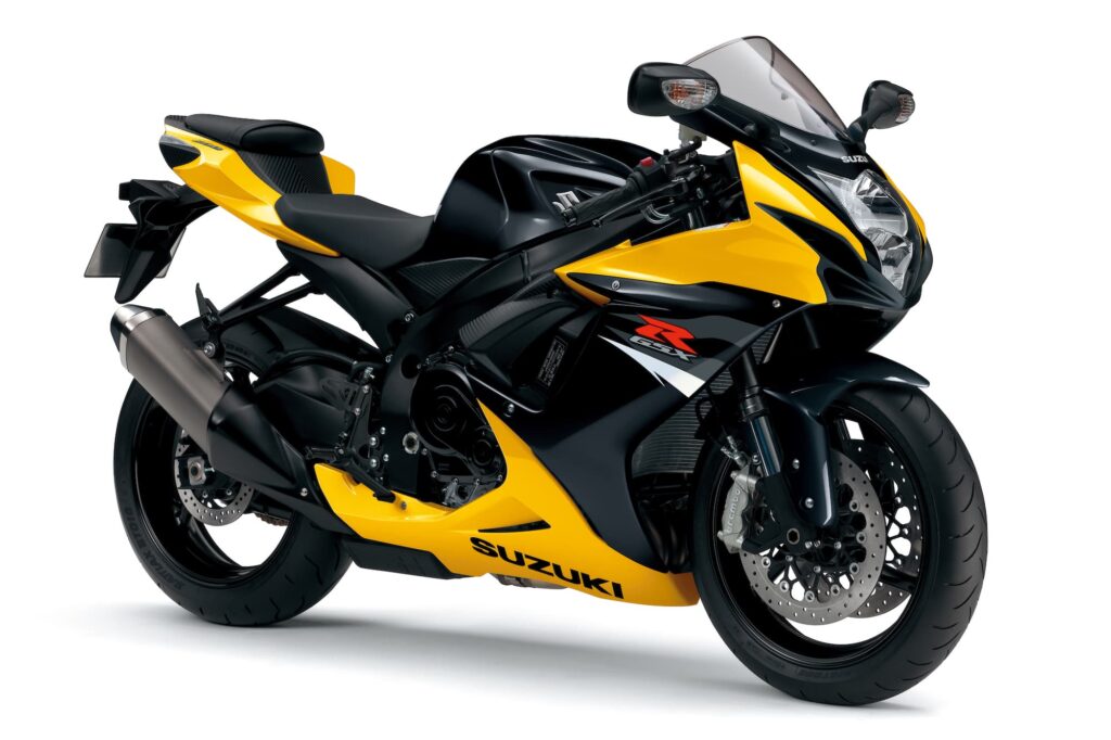 2017 Yellow and Black Suzuki GSX-R600