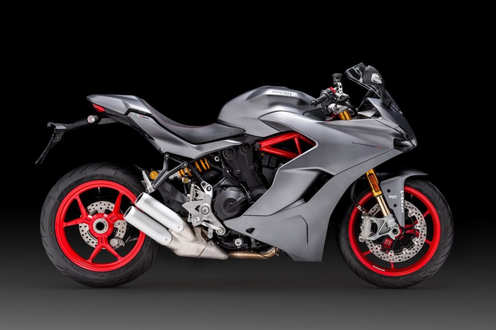 2018-2019 Ducati Supersport Titanium Grey 4
