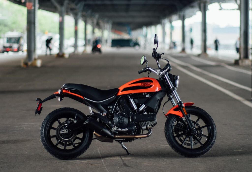 2018 Ducati Scrambler Sixty2 Orange RHS static