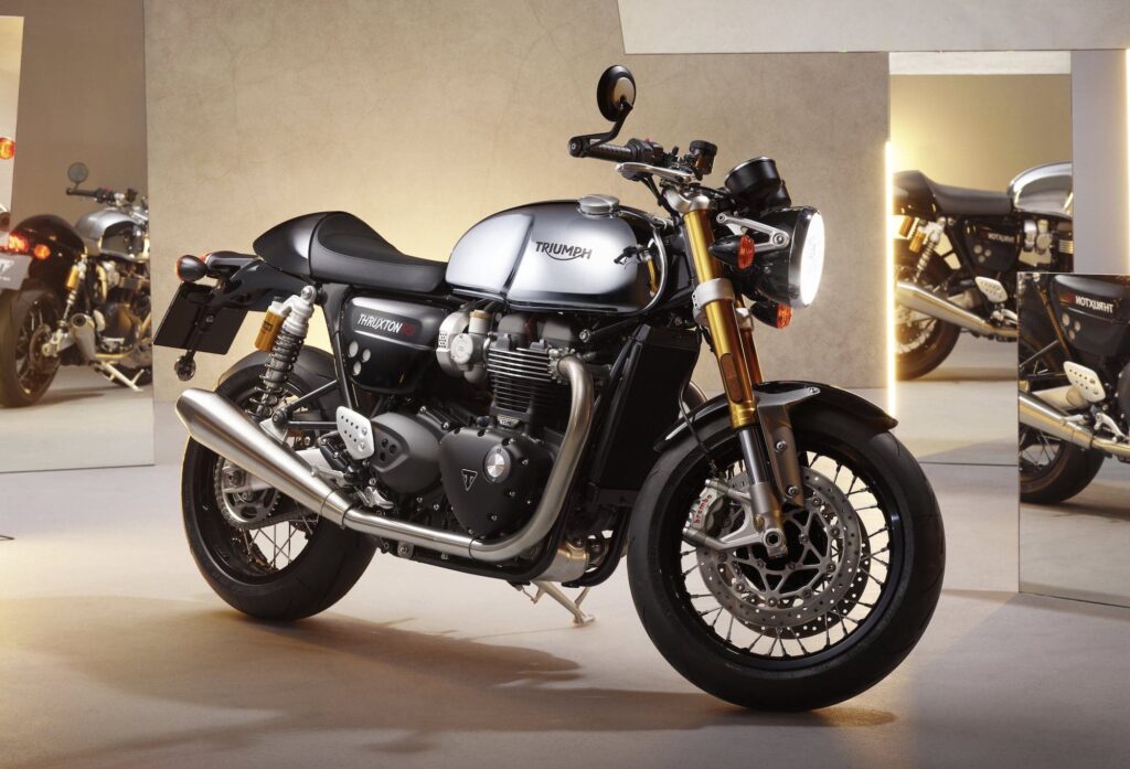 2023 Triumph Thruxton RS Chrome Edition Hero image