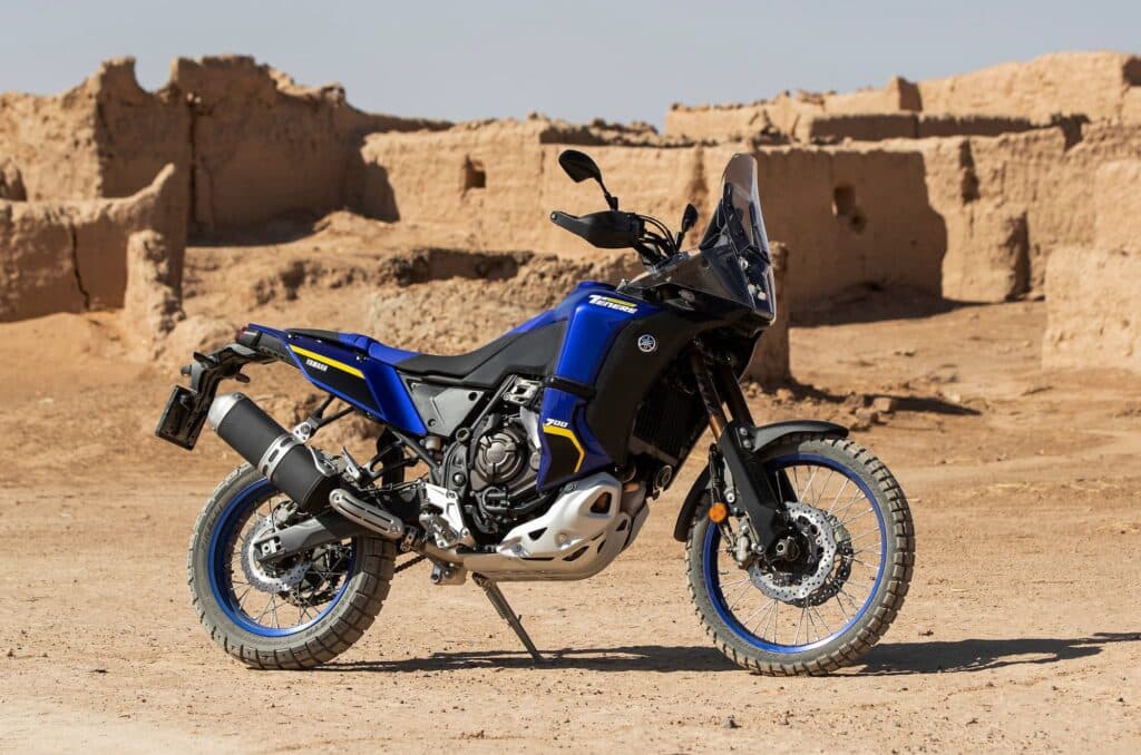 2023 Yamaha XTZ700 Tenere 700 World Raid Static Web RHS