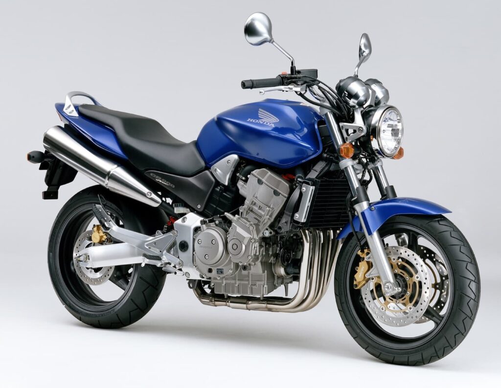 Blue Honda CB900F 919 Hornet