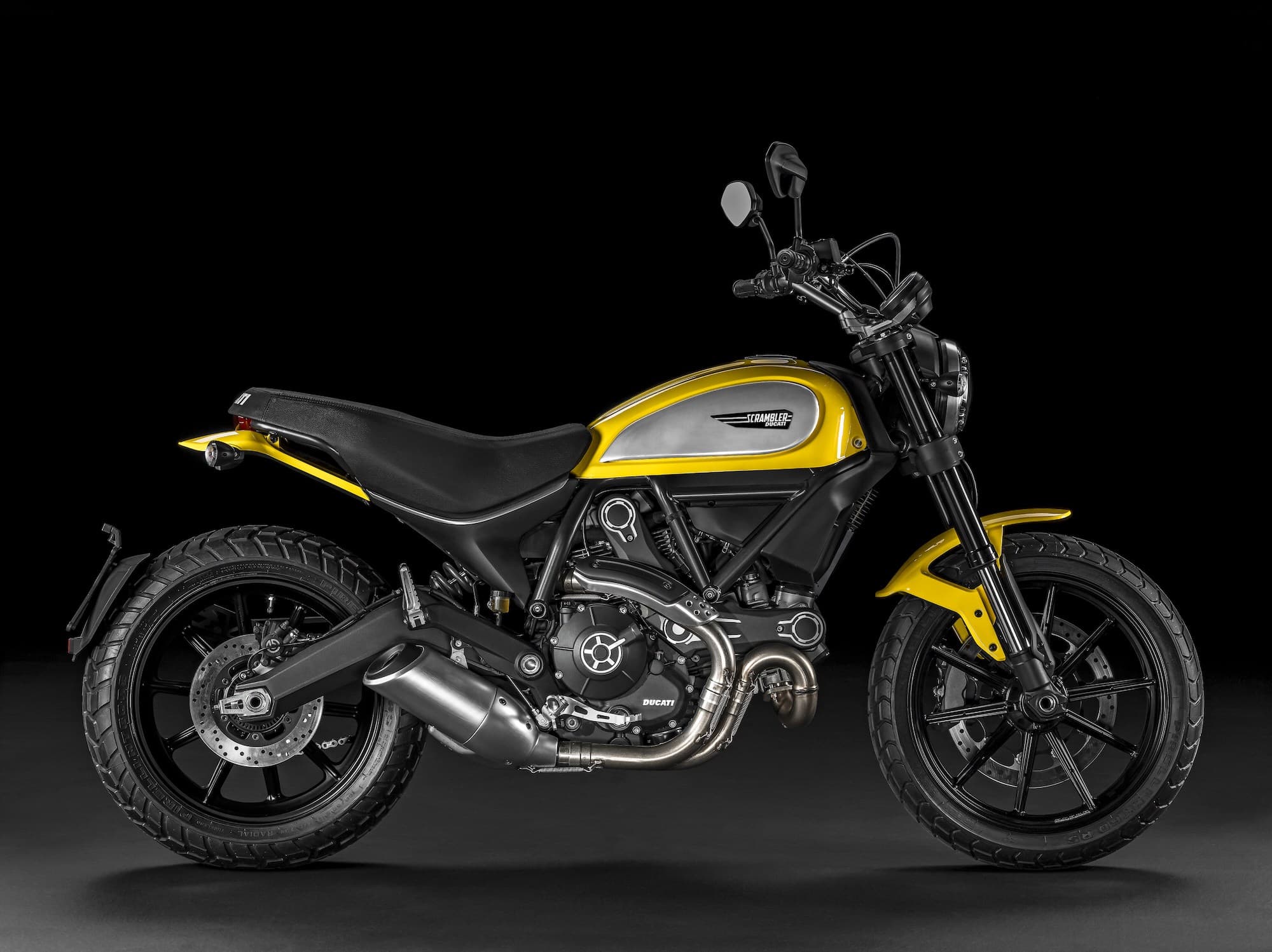 Ducati Scrambler Icon Yellow RHS