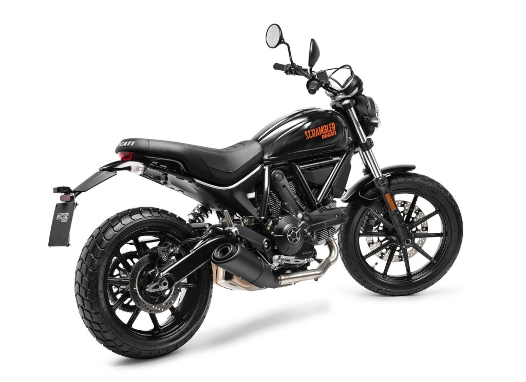 Ducati Scrambler Sixty2 Hashtag rear rhs 3-4