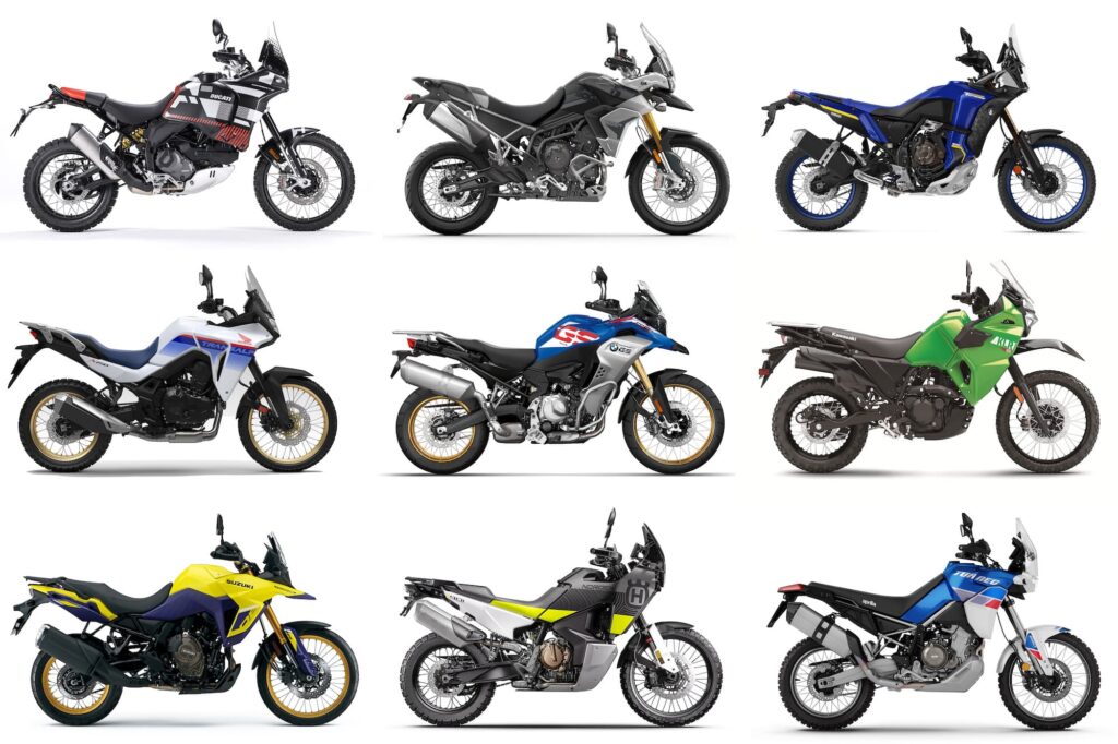 Middleweight Adventure Motorcycles Collage web