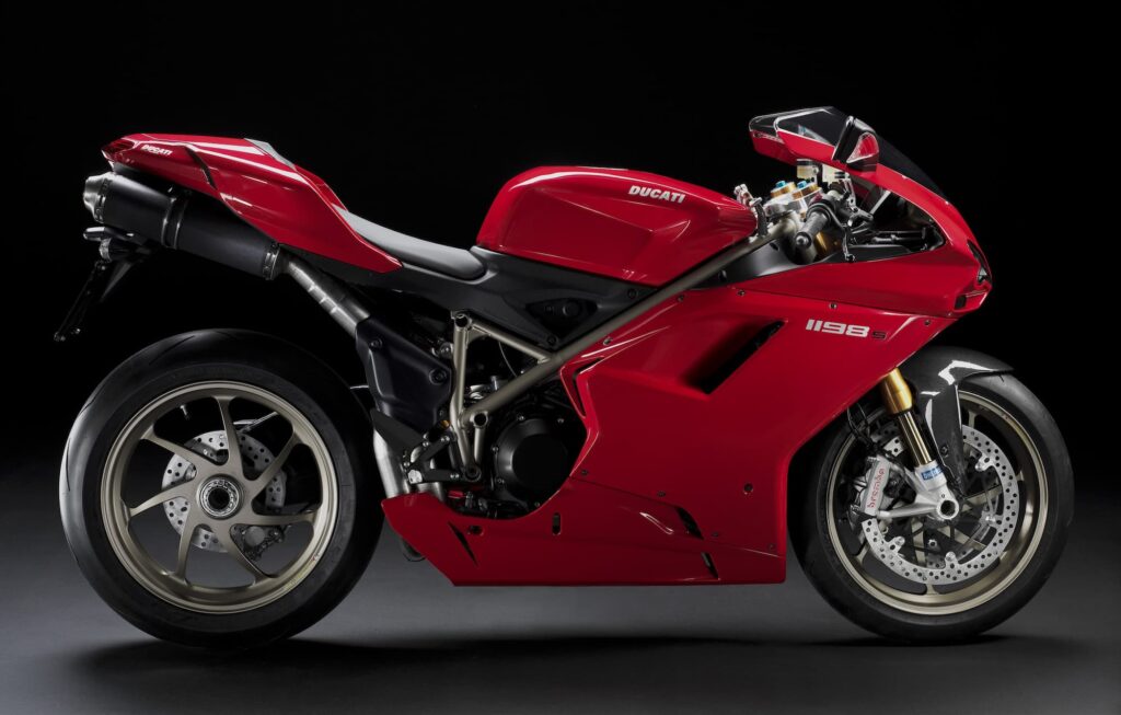 Red Ducati 1198 S Superbike RHS Studio