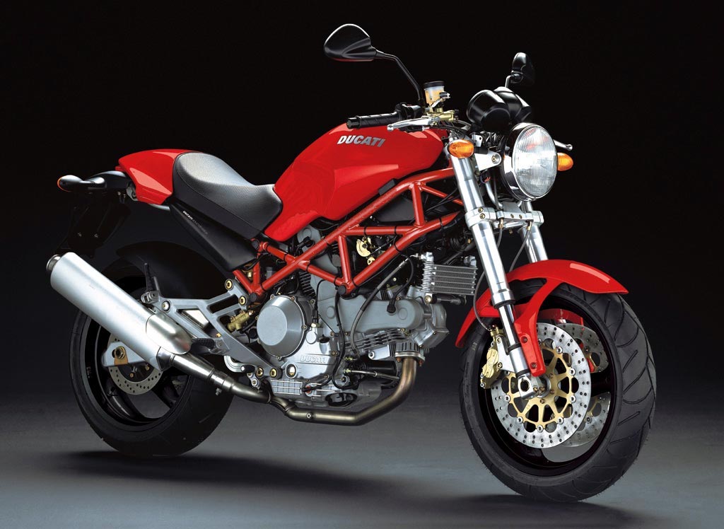 Ducati Monster 1000 Red RHS 3-4
