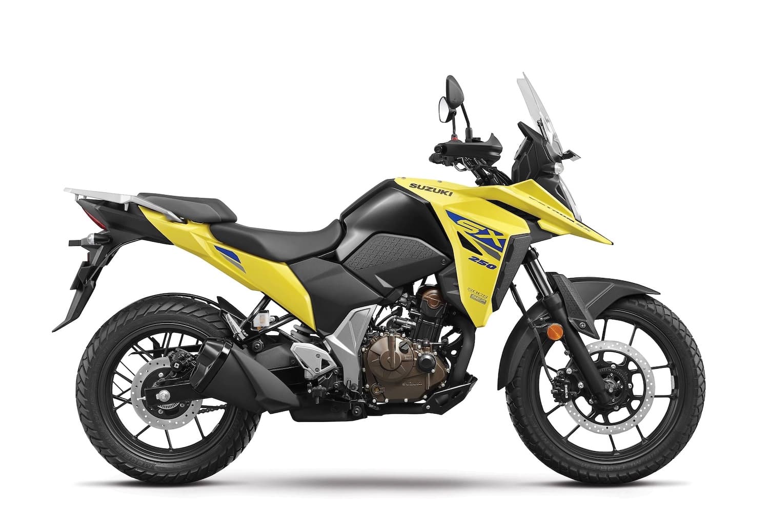 All the Compact Adventure Motorcycles — Complete 2026 Comparison 10 Suzuki V-Strom 250SX in profile