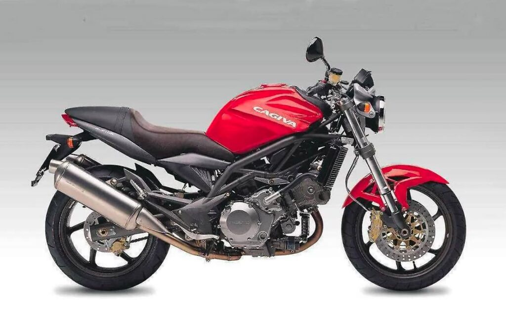 Cagiva Raptor 1000 RHS studio red