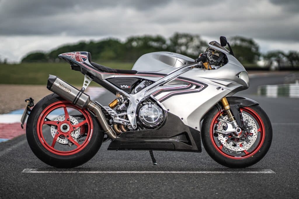 Norton V4SV Track RHS Static