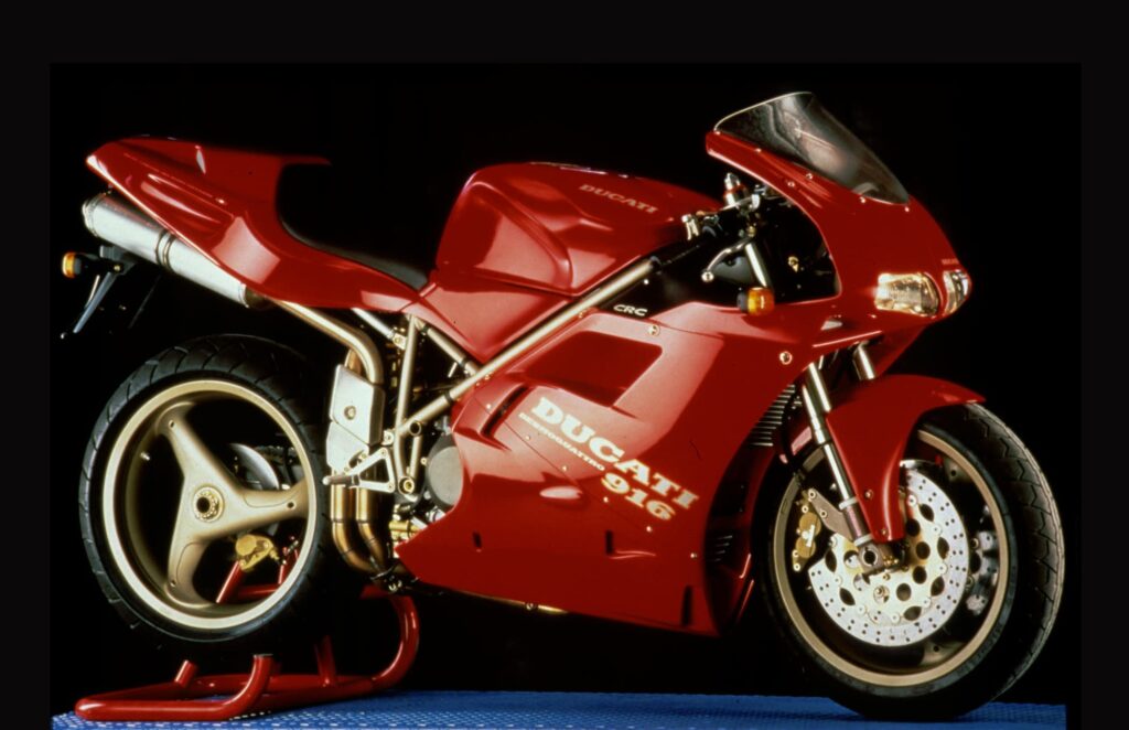 Ducati 916 Superbike studio image