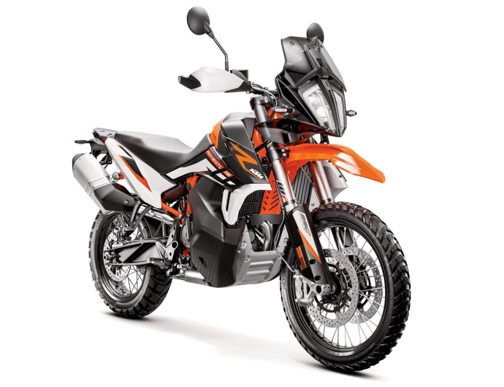 2021 KTM 890 Adventure R Orange RHS 3-4 front right