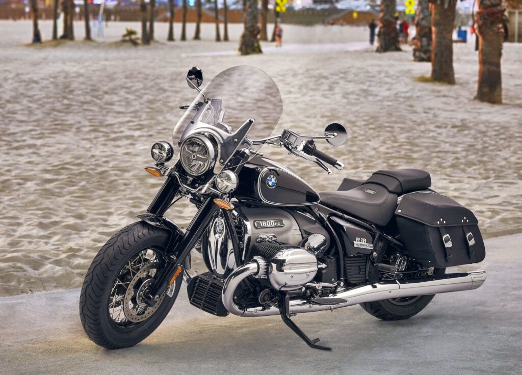 BMW R 18 Classic first edition static by beach