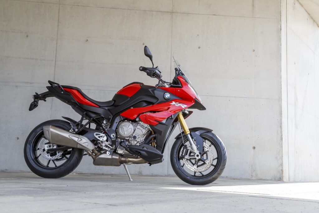 2015 2016 BMW S 1000 XR red RHS outside