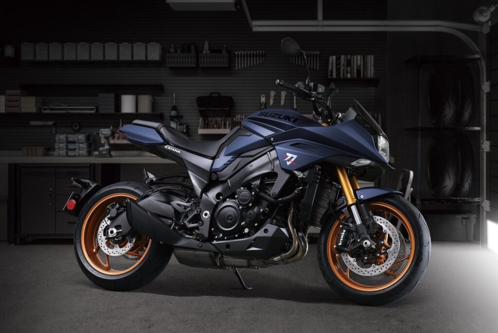 2022 Suzuki Katana Static RHS in room