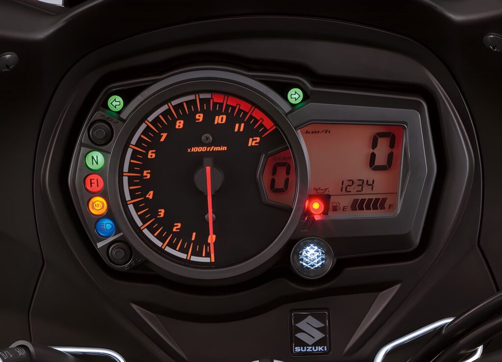 Suzuki GSX1250FA instrument cluster