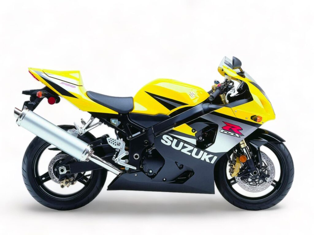 2005 Yellow Black Suzuki GSX-R750
