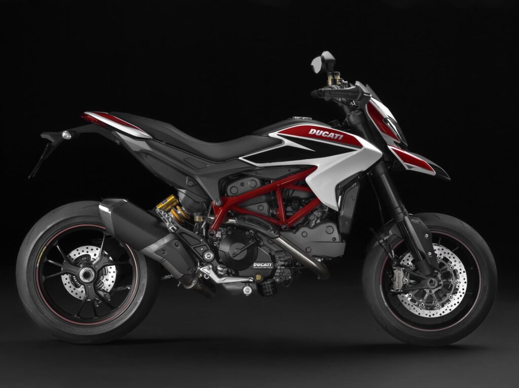 2013 Ducati Hypermotard SP RHS studio image