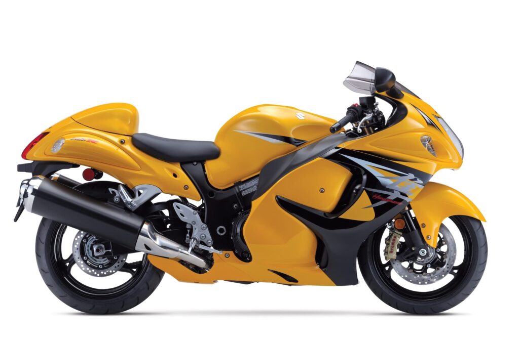 2013 Suzuki Hayabusa Daytona Yellow Glass Marble Black RHS