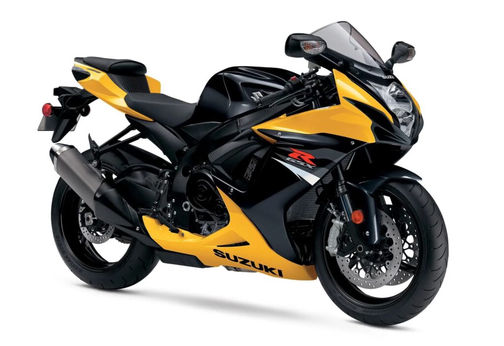 2017 Suzuki GSX-R600 Yellow and Black