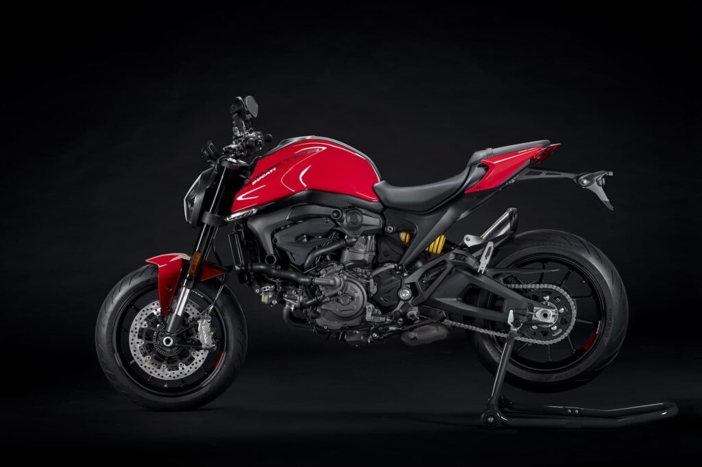2021 Ducati Monster 937 Red LHS studio