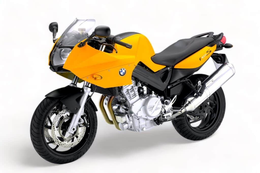 BMW F 800 S Yellow / Orange