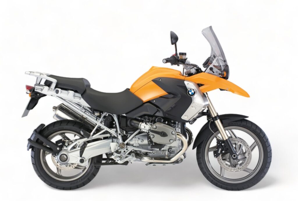 BMW R 1200 GS Hexhead yellow RHS studio