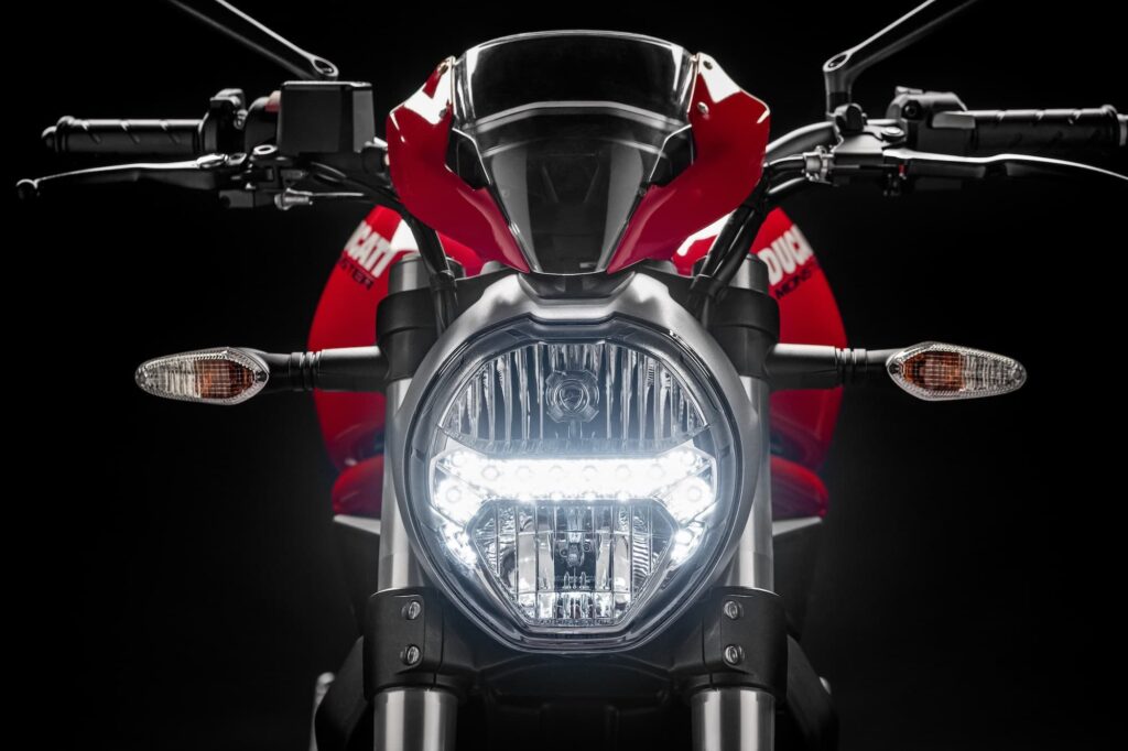 Ducati Monster 797 Plus front headlight