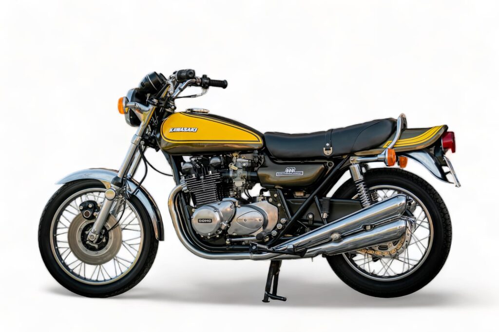 1973 Kawasaki Z1 Yellow Ball